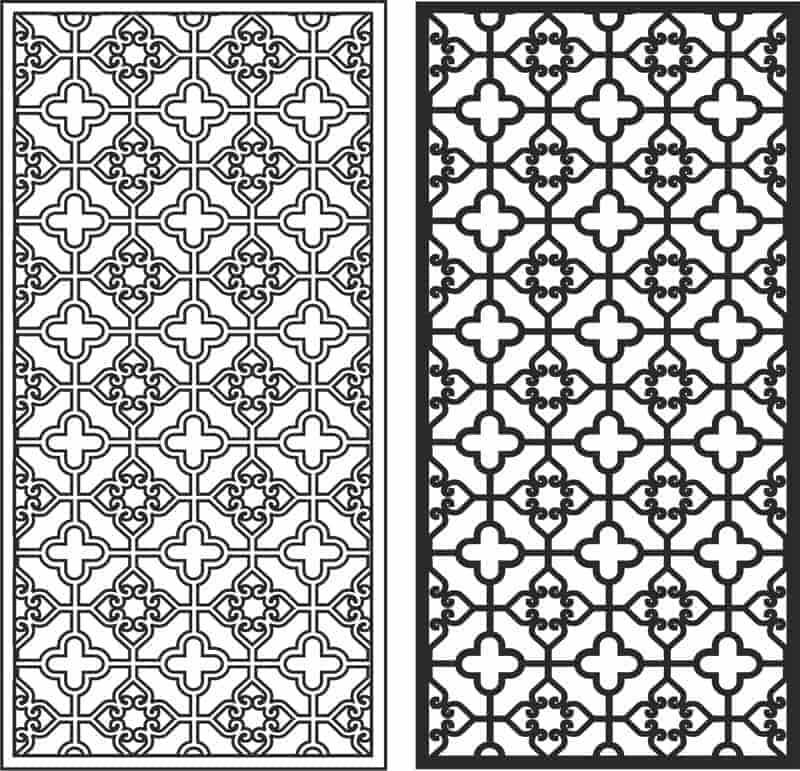 Decorative Screens Pattern Free Vector Free Vectors