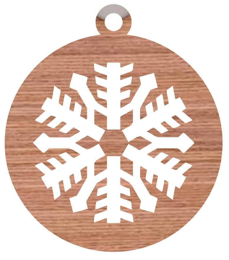 Laser Cut Christmas Decorations Snowflakes Free Vector Free Vectors