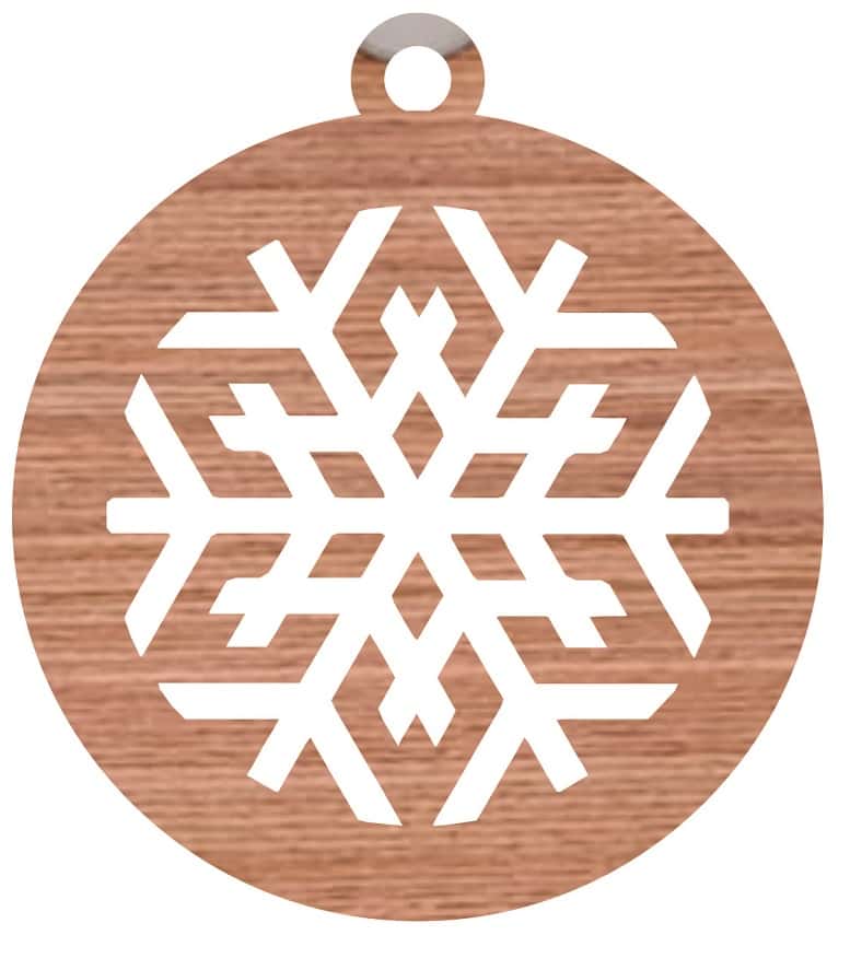 Pendant Snowflakes Ornament Free Vector Free Vectors