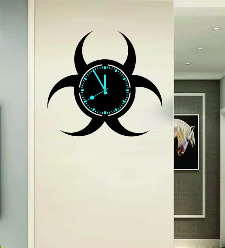 Three Moon Design Wall Clock Free Vector Free Vectors