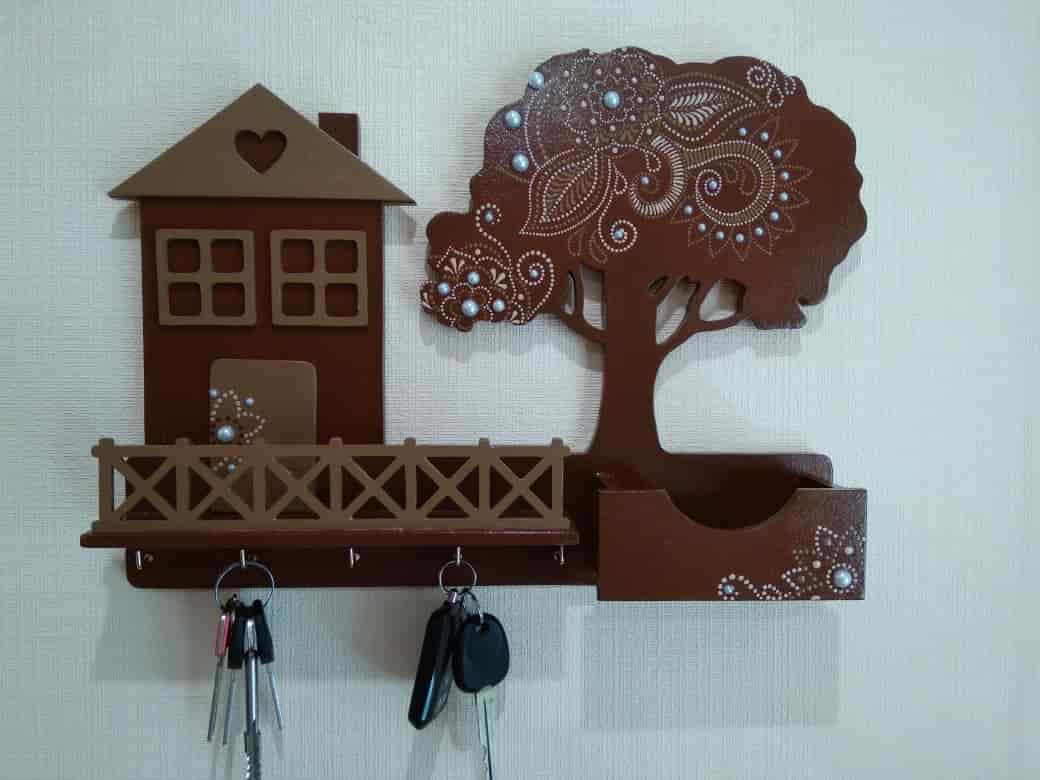 Decorative Wall Key Holder Free Vector Free Vectors