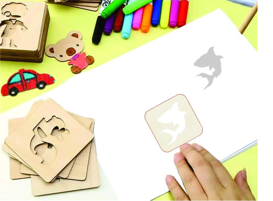 Kids Fish Drawing Painting Toys Free Vector Free Vectors