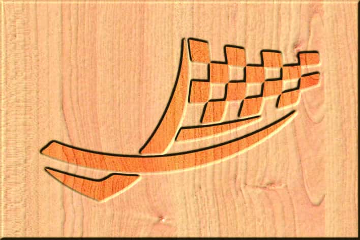 Tribal DIY Wooden Engraved Design Free Vector Free Vectors