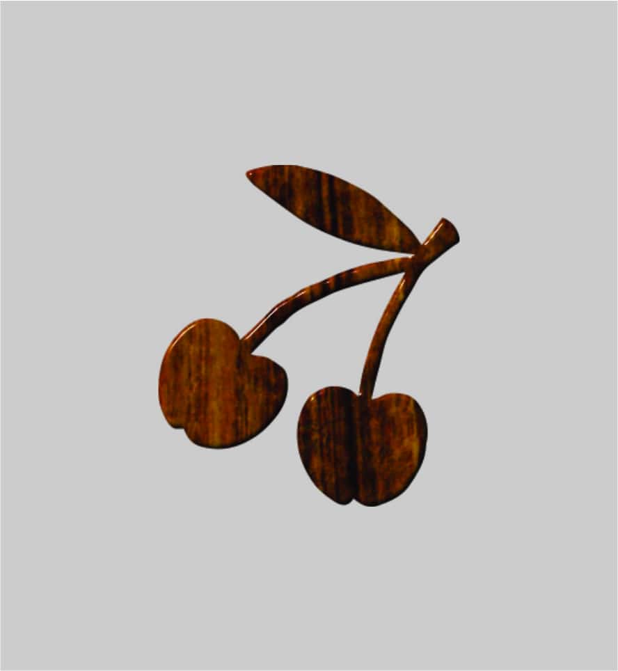 Cherry Wooden Craft Model Free Vector Free Vectors