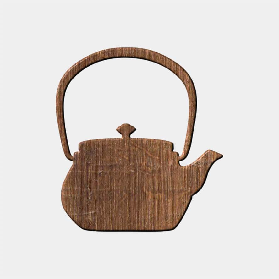 Wooden Tea Kettle Cutouts Model Free Vector Free Vectors