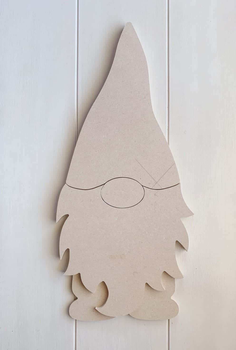 Laser Cut Christmas Gnome Ornament Cutout Free Vector Free Vectors