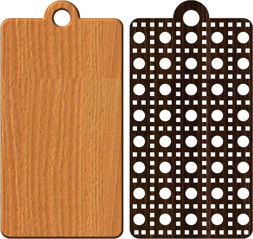 Laser Cut Wooden Board Pendant Cutouts Free Vector Free Vectors