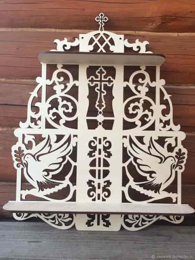 Laser Cut Ornamental Shelf Plans Free Vector Free Vectors