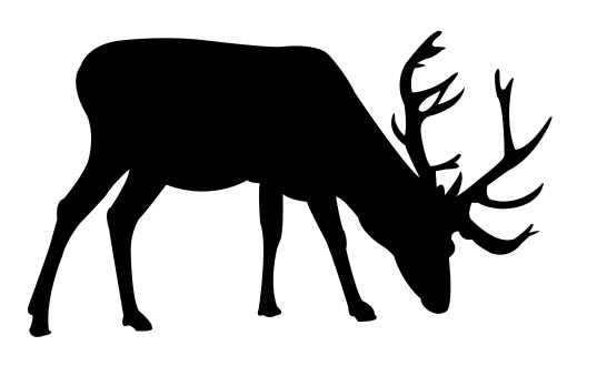 Deer Fat Silhouette Free DXF File Free Vectors