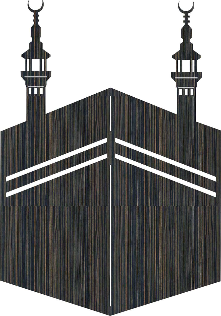 Laser Cut Kaaba Mecca Cutouts Free Vector Free Vectors