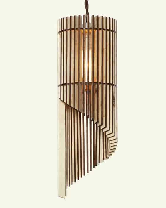 Laser Cut Plywood Hanging Lamp Free Vector Free Vectors