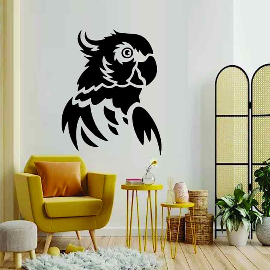 Laser Cut Eagle Head Wall Stencil Free Vector Free Vectors