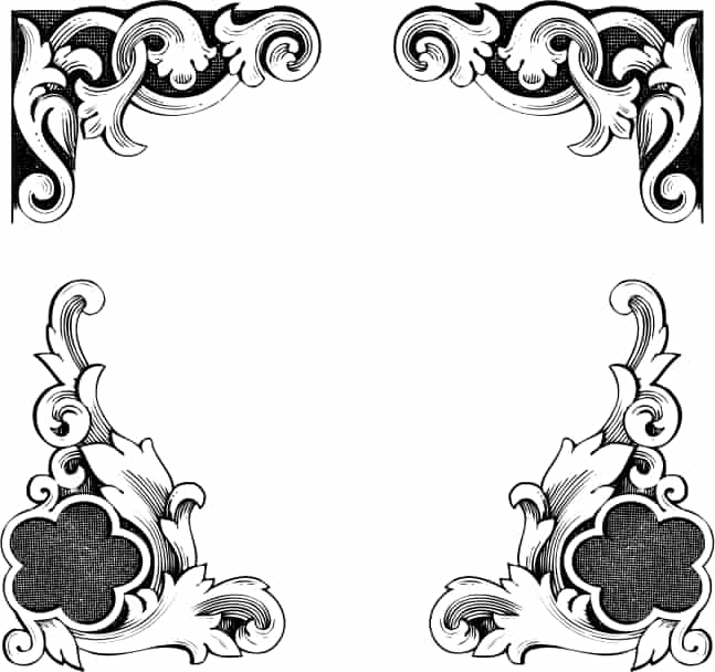 European Classic lace border Vector Free Vector Free Vectors