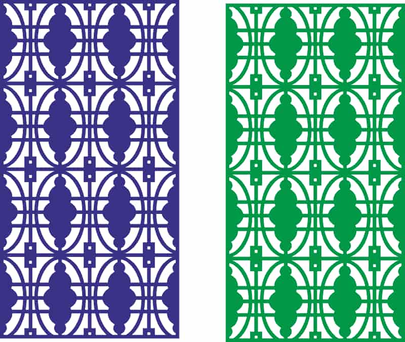 Seamless lace Border Design Partition Screen Free Vector Free Vectors