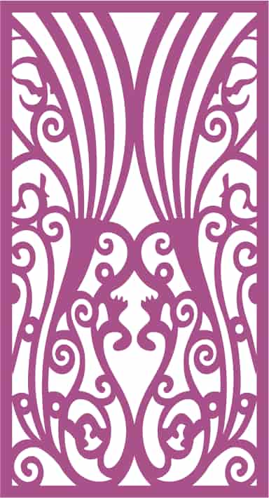 Plant Design Decorative Screen Free Vector Free Vectors