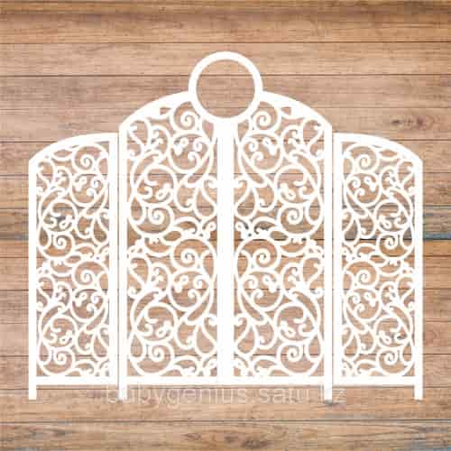 Decoration Screen Laser Cut Template Free Vector Free Vectors