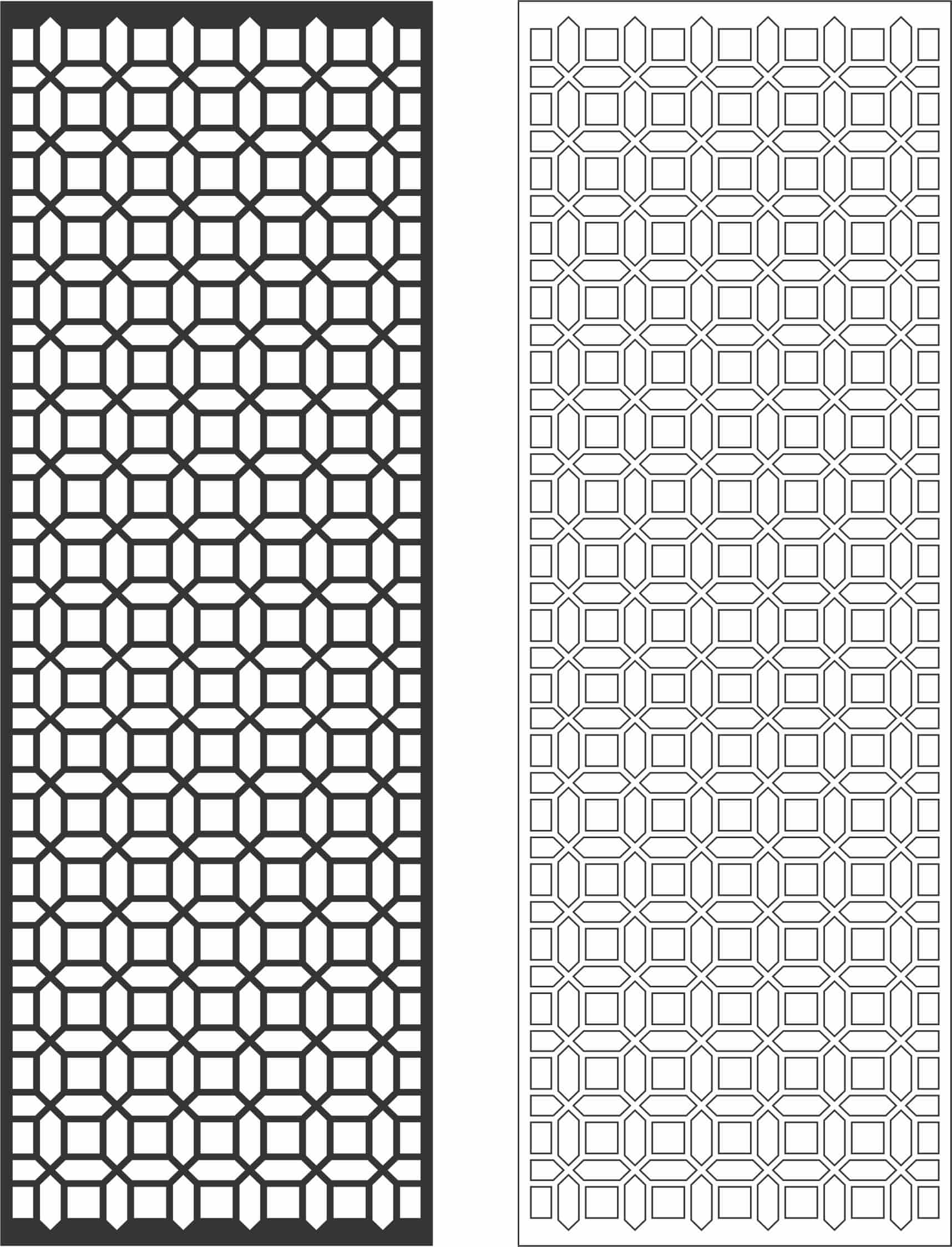 Geometric Decorative Grille Free Vector Free Vectors