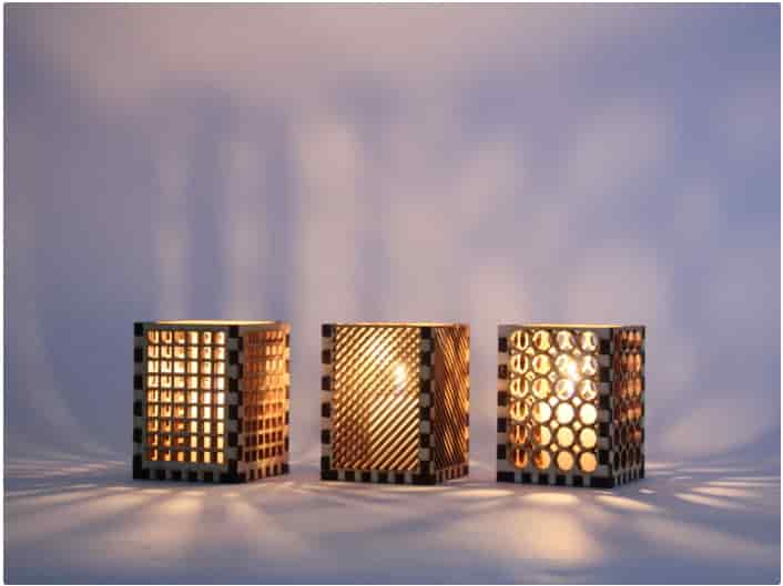 Laser Cut Candle Holder Free Vector Free Vectors