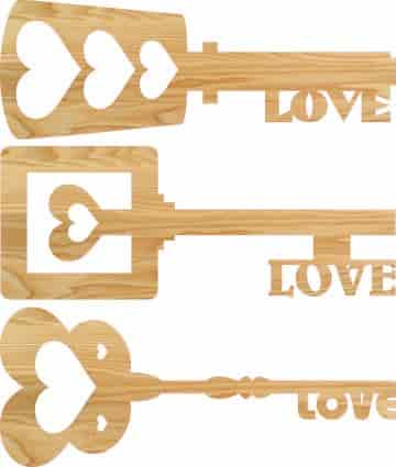 Heart Key Love Keys Free Vector Free Vectors