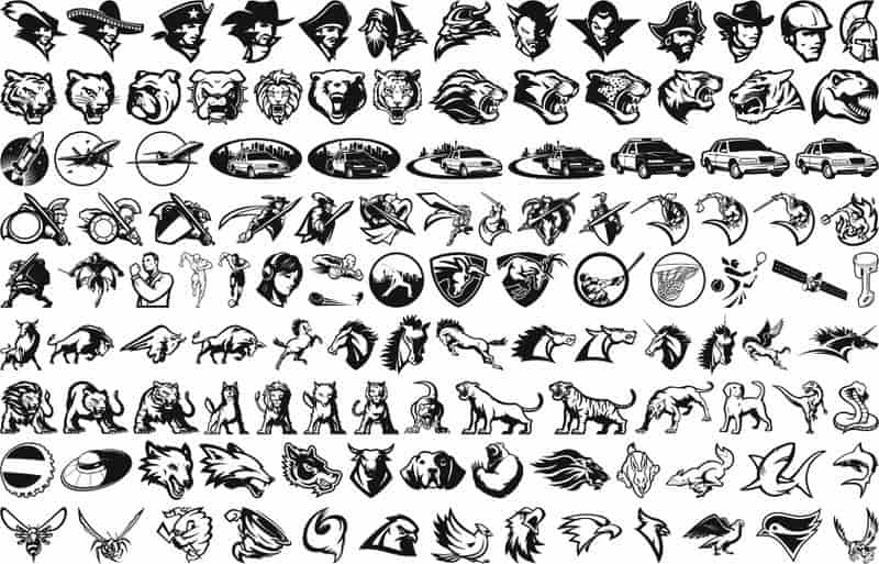 Mix Icons vectors Free Vector Free Vectors