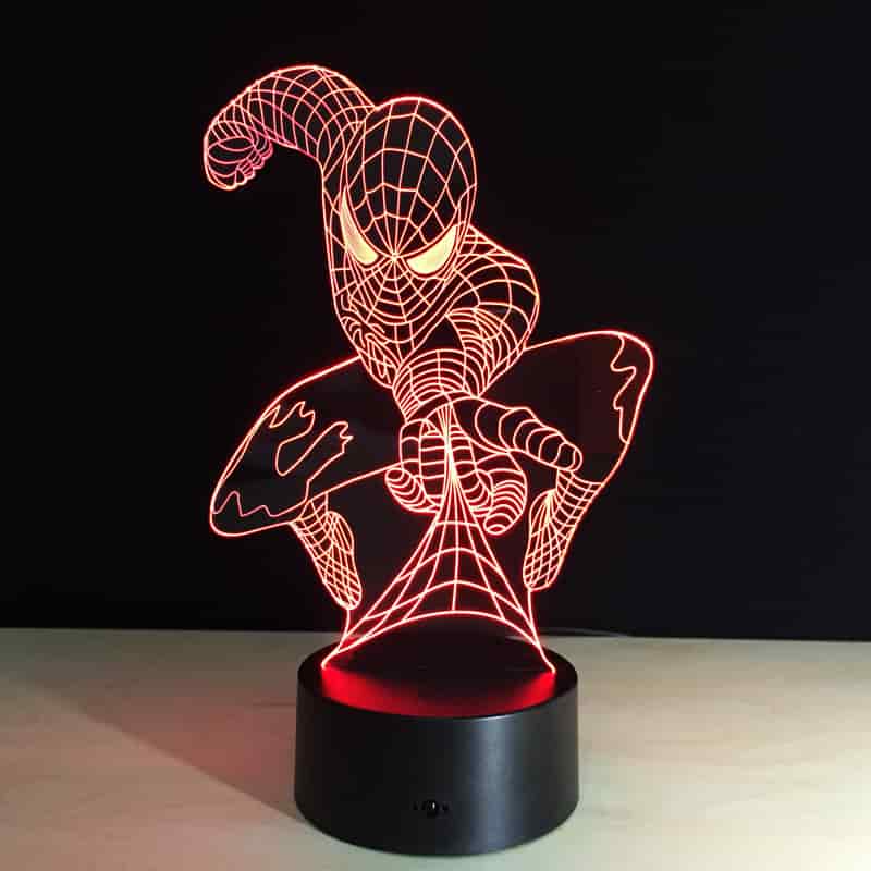 Spiderman Night Light Free Vector Free Vectors