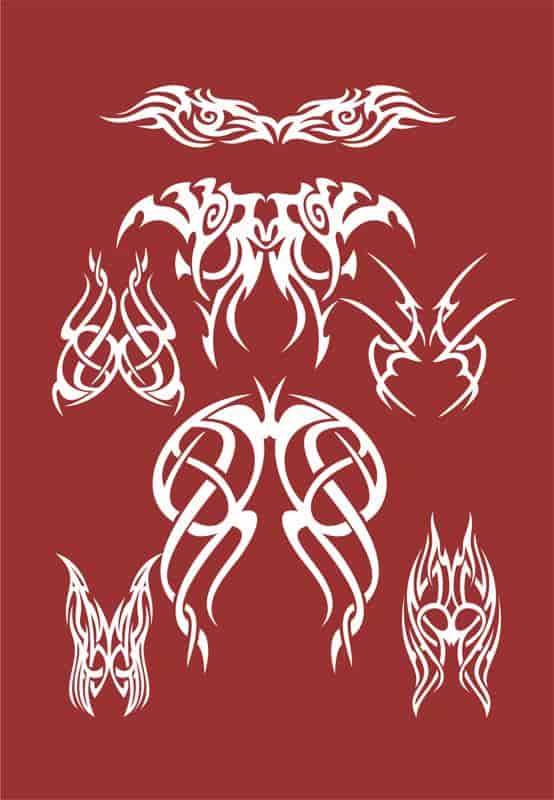 Tribal Logo Free Vector Free Vectors