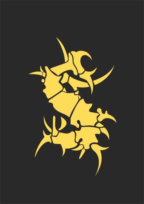 Sepultura Logo Tribal Free Vector Free Vectors