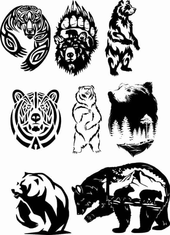 Wildlife Art Free Vector Free Vectors