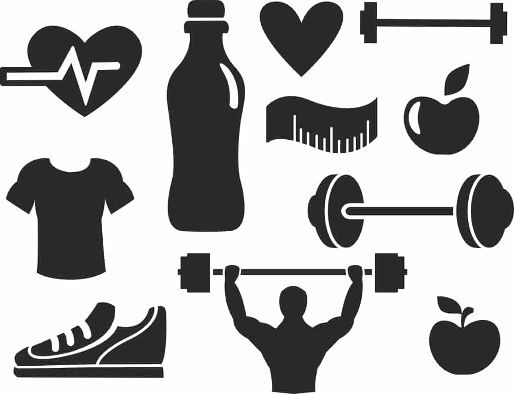 Fitness Set Free Vector Free Vectors