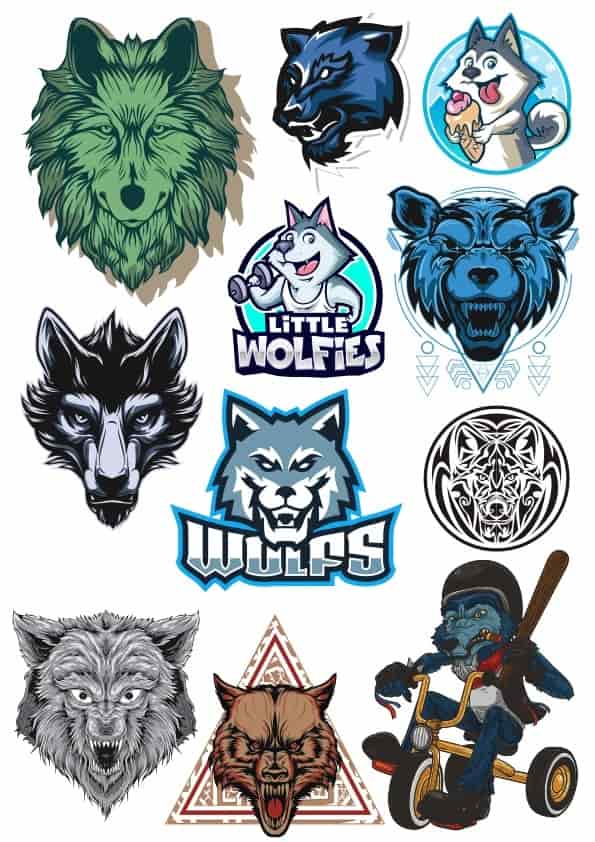 Wolf Set Free Vector Free Vectors