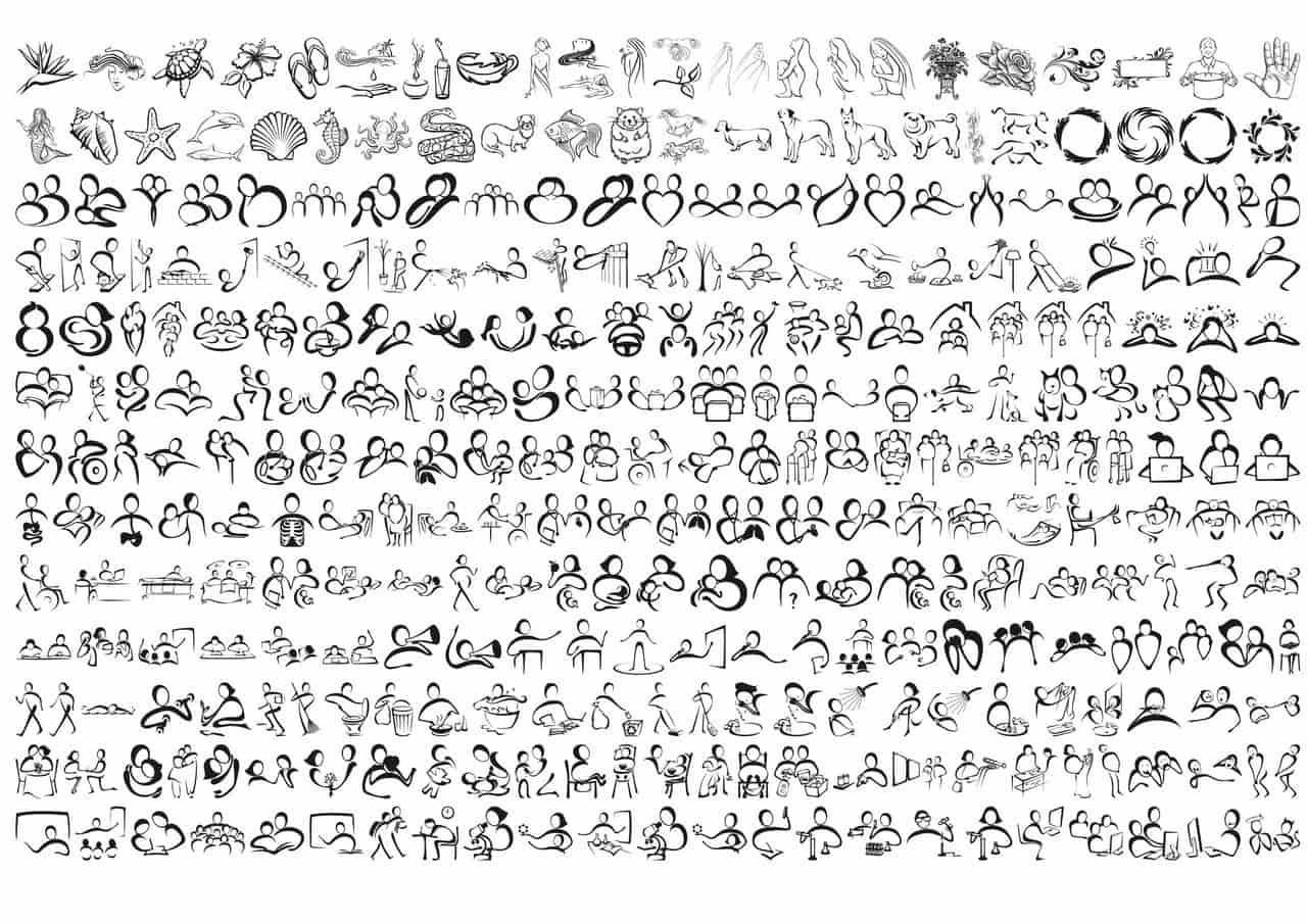 People Sketch Art Free Vector Free Vectors