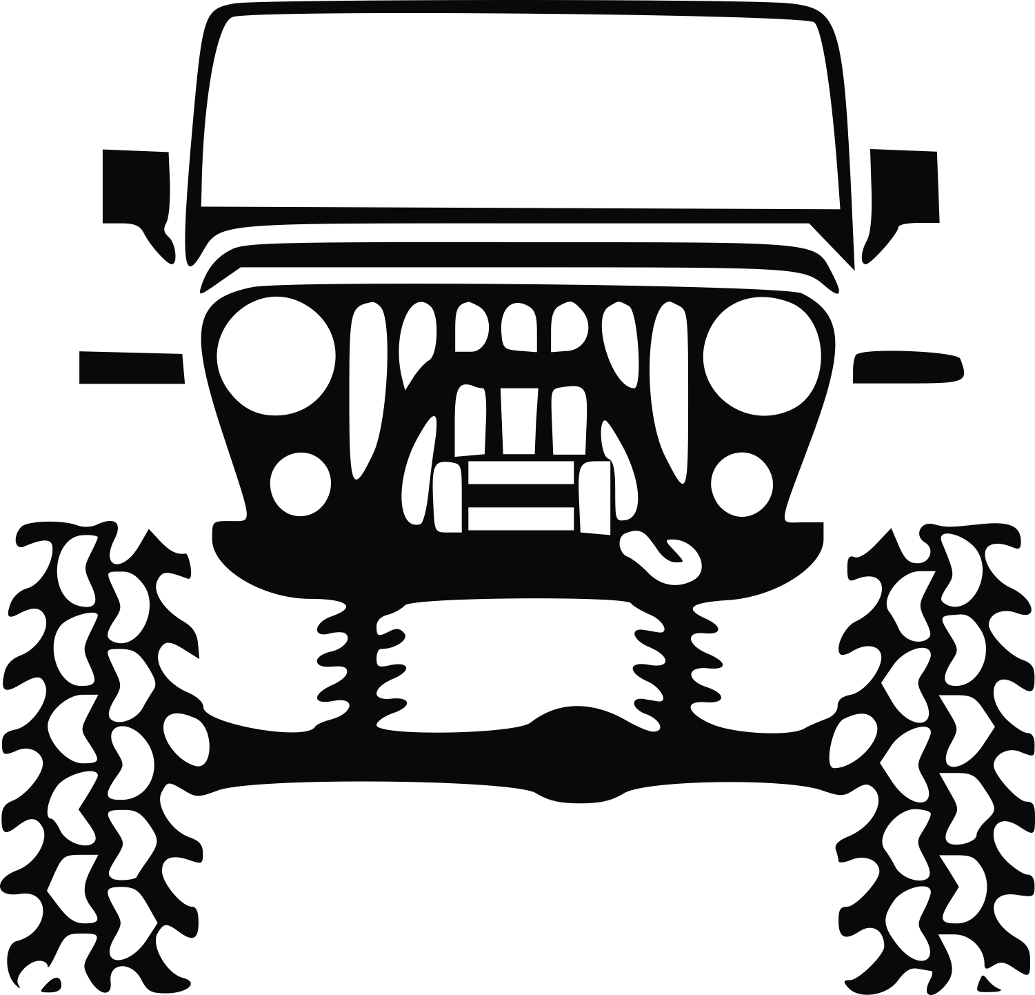 Best Jeep Sticker Clean Outline Svg Vector Free Vectors