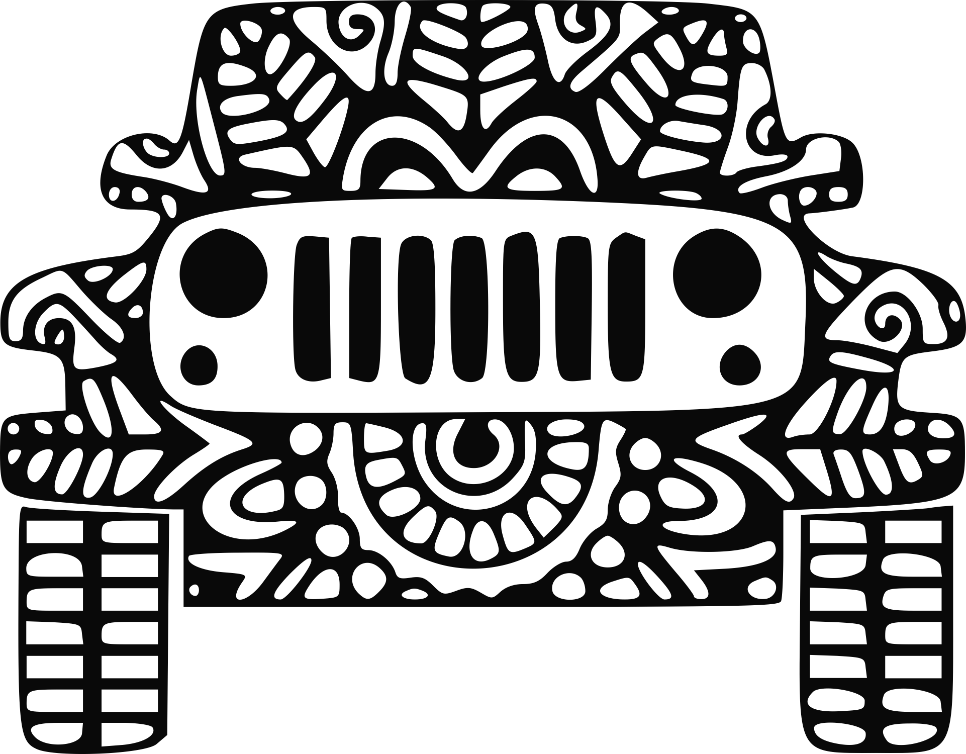 Creative Jeep Design Clean Outline Svg Vector Free Vectors