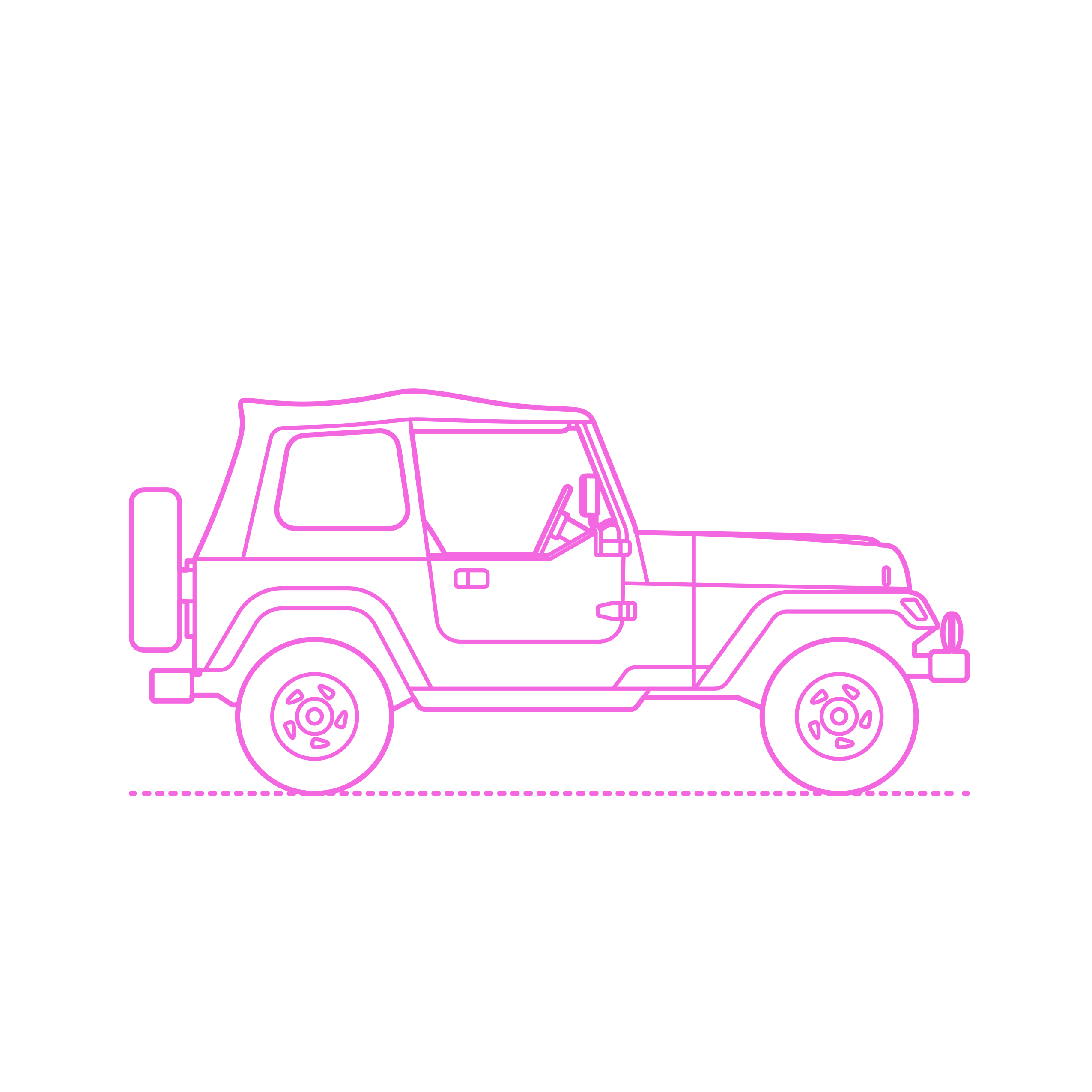 Transport Suv Sport Utility Vehicles Jeep Wrangler Line Tracing Svg Vector Free Vectors