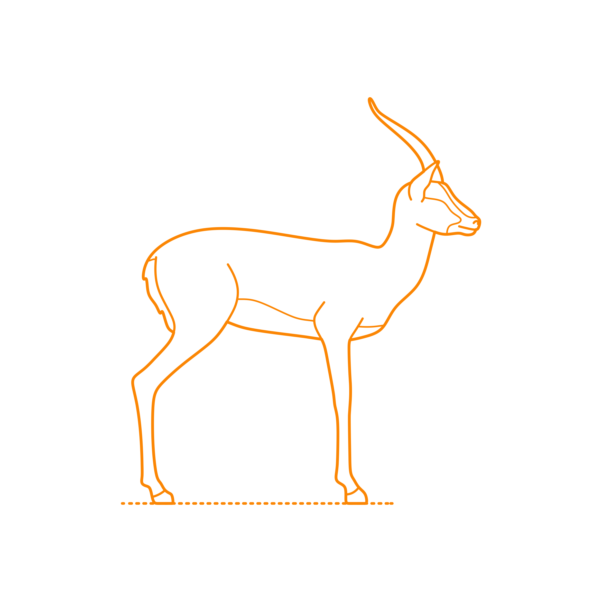 Animals Antelopes Chinkaraline Tracing Svg Vector Free Vectors