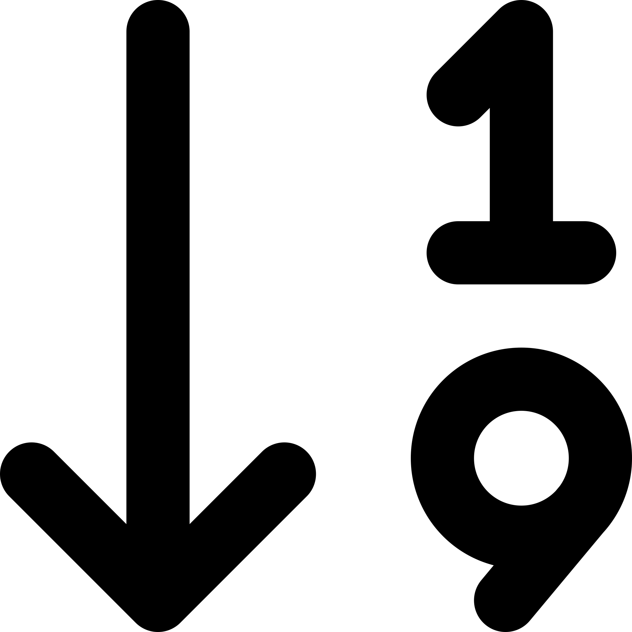 Arrow Down 1 9 Icon Svg Free Vectors