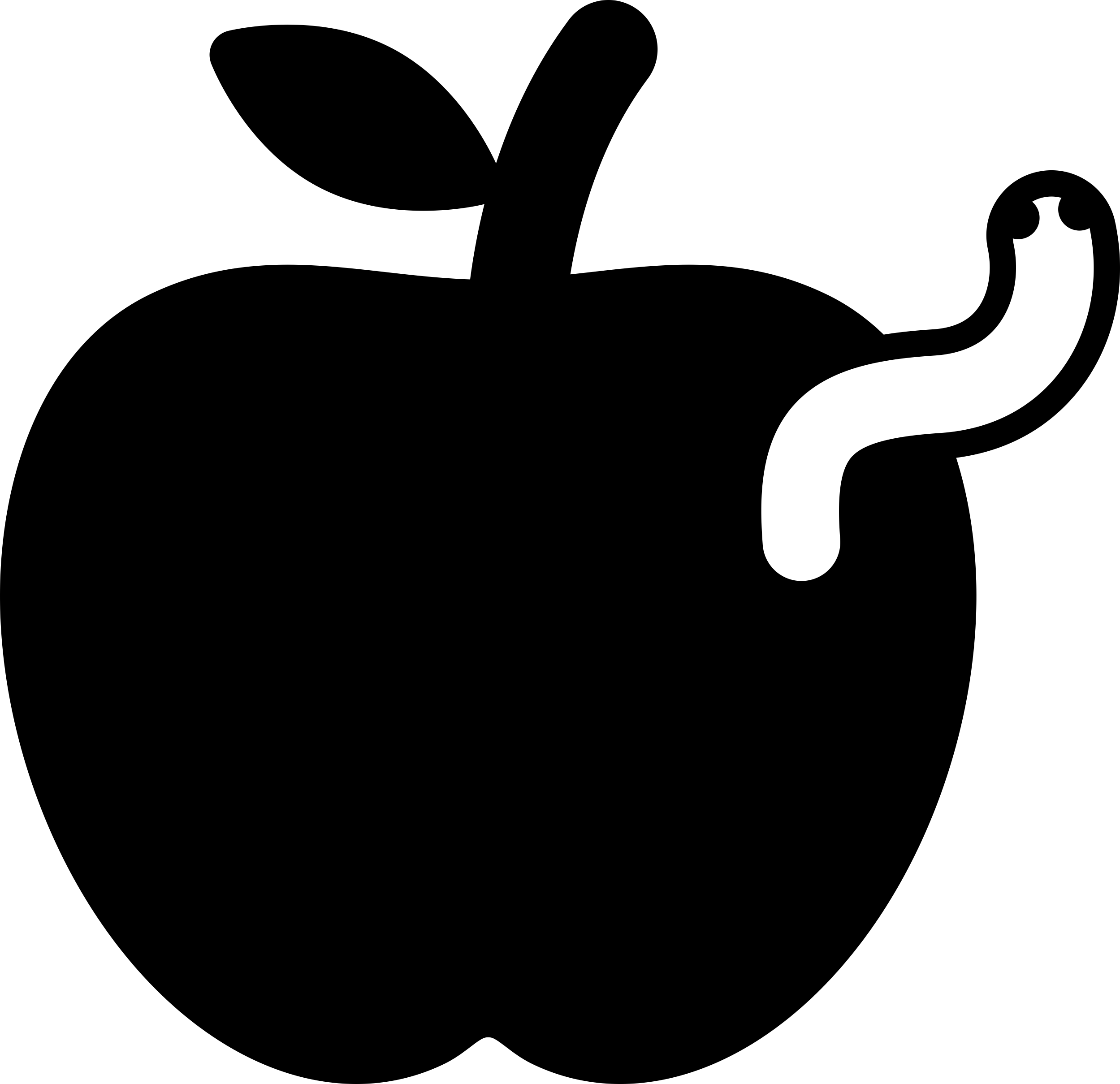 Apple With Worm Craft Design Svg File Free Vectors