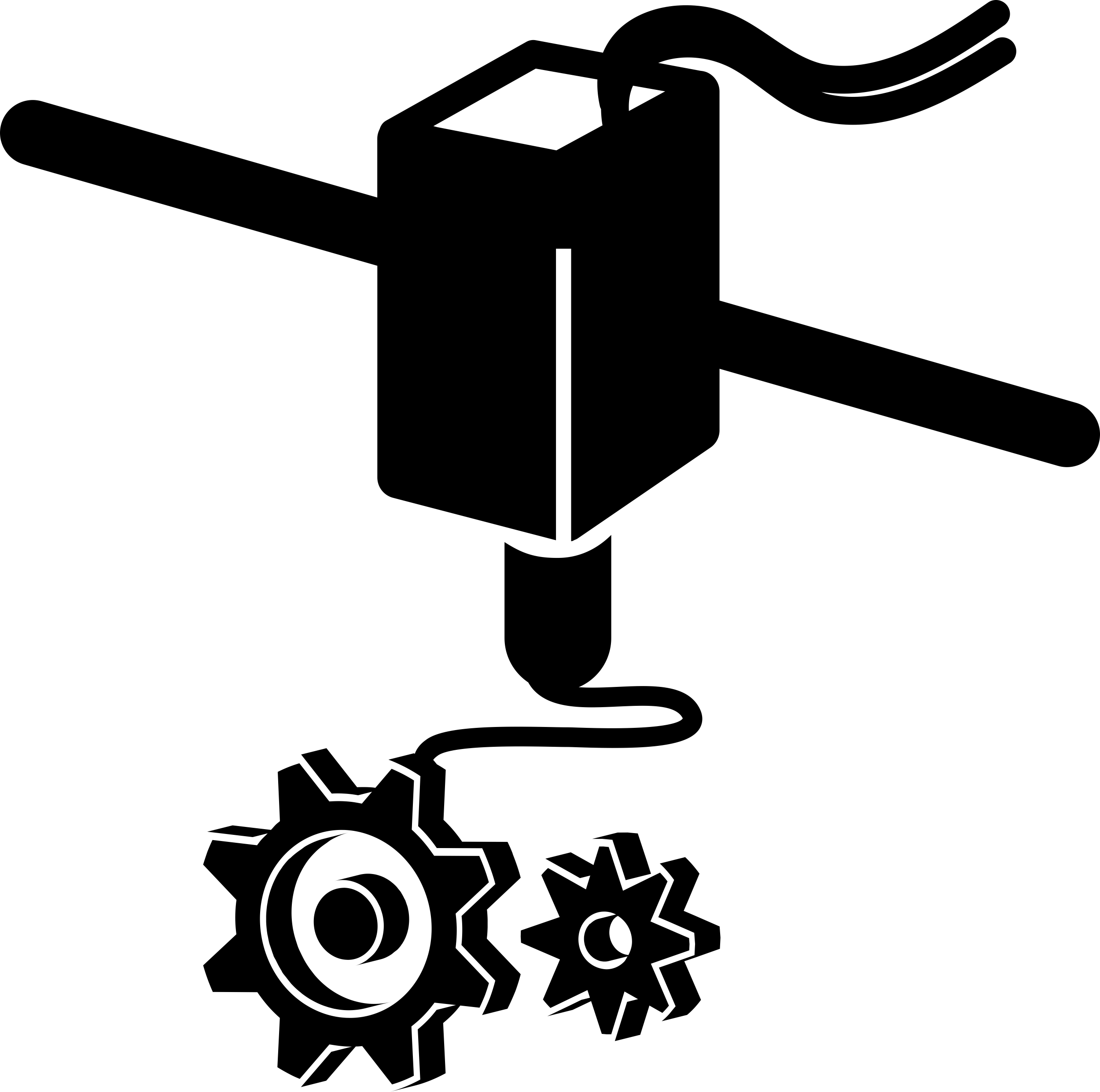 3D Printer Configuration Interface Symbol Free Vectors