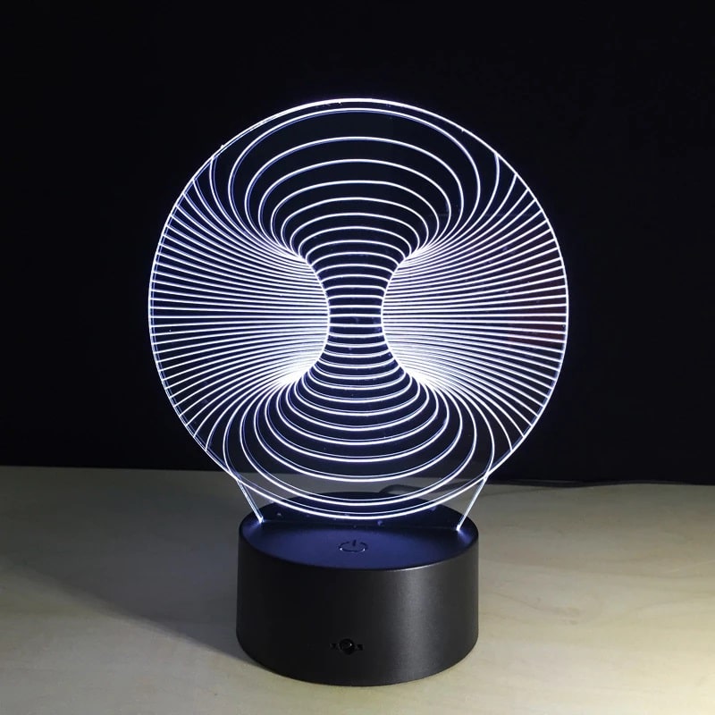 3D Space Warp Novelty Illusion Laser Cut Engraved Vector Free Vectors
