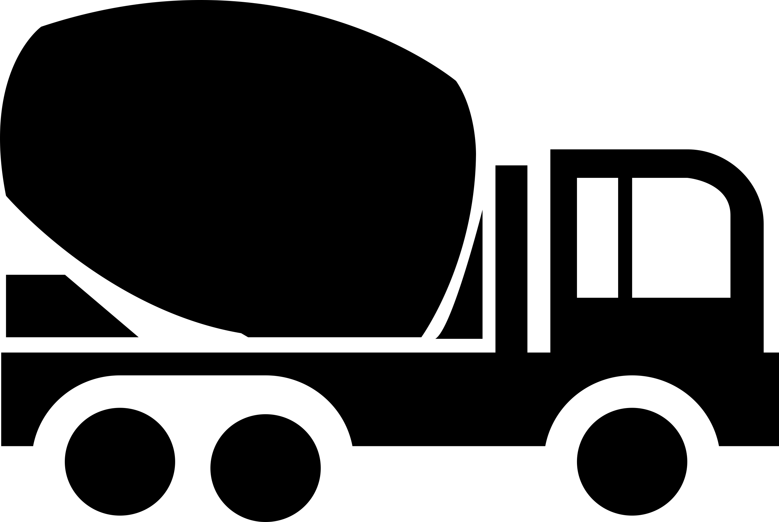 Concrete Truck Silhouette SVG Files Free Vectors