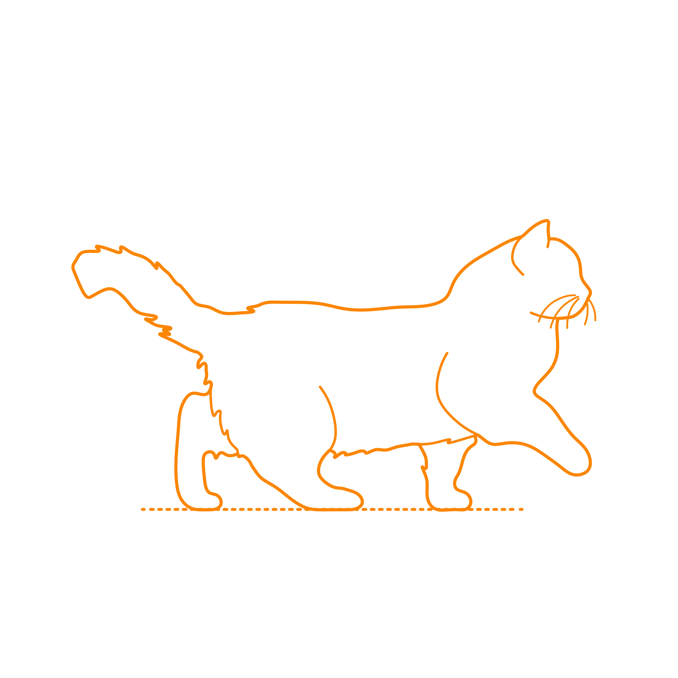 Animals Cats Ragdoll Sketch SVG Vector Free Vectors