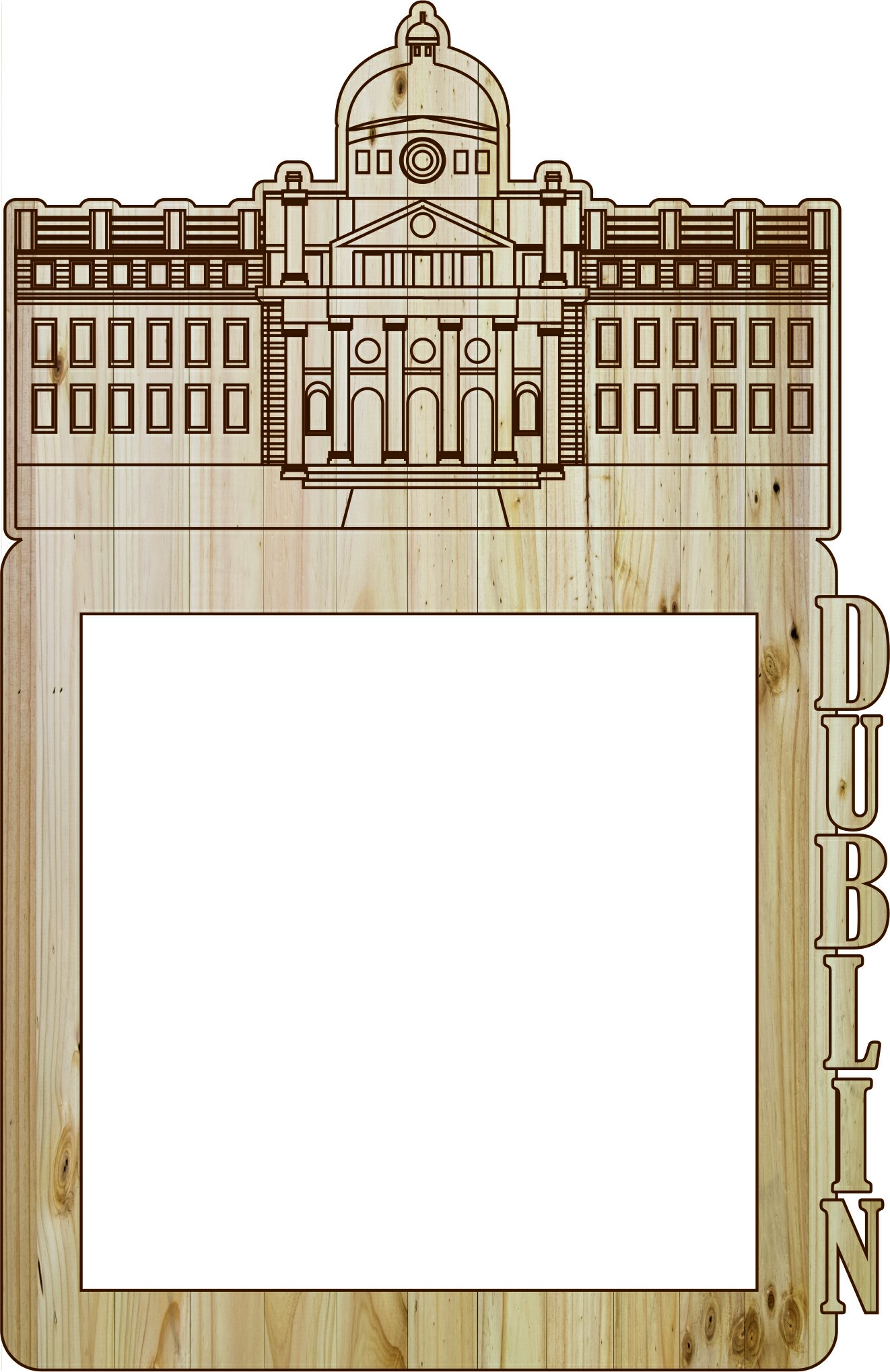 Laser Cut Photo Frame Dublin Free DXF File Free Vectors