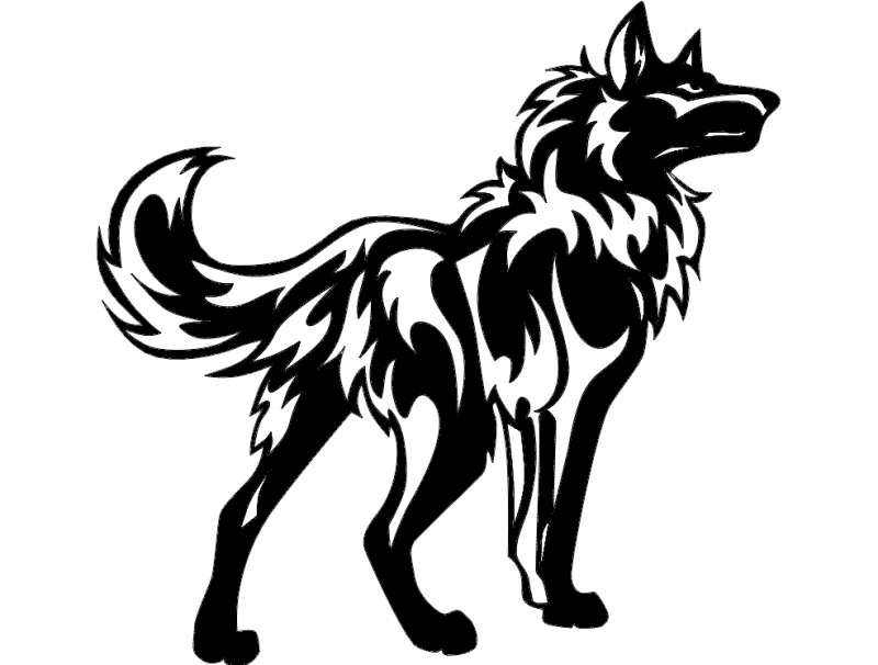 Volk-02 Zagotovka 1100×950 Free DXF File Free Vectors