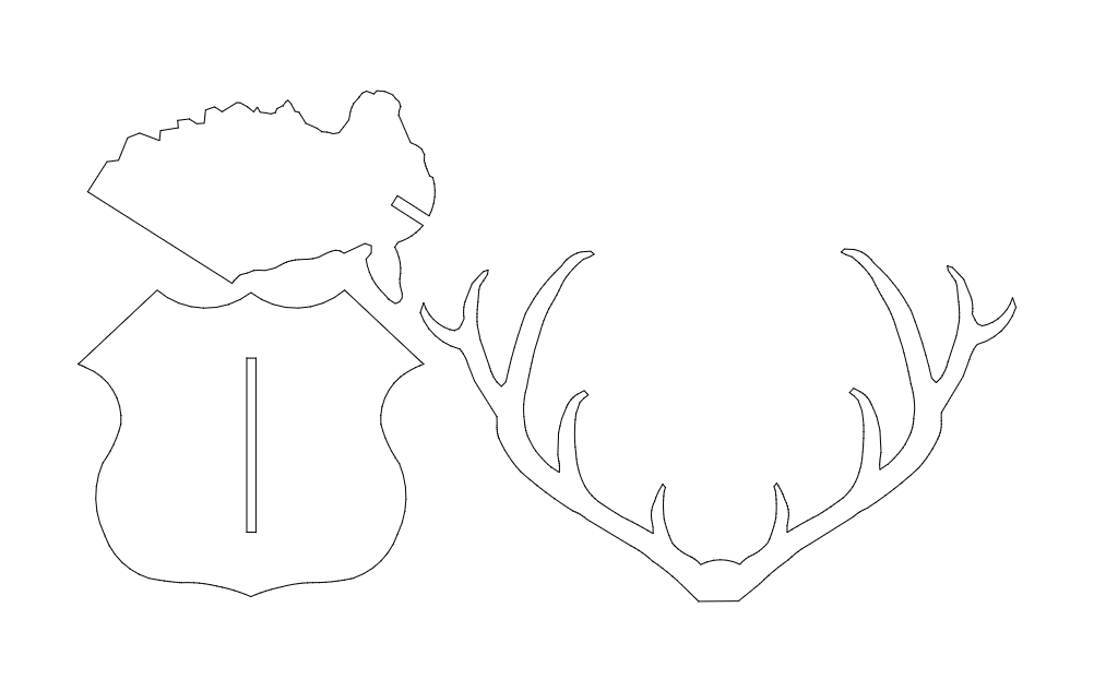 Deer Head 3D Free DXF File Free Vectors