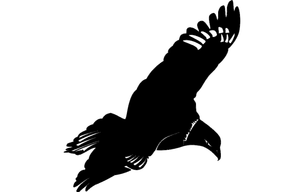 Flying Eagle Free DXF File Free Vectors