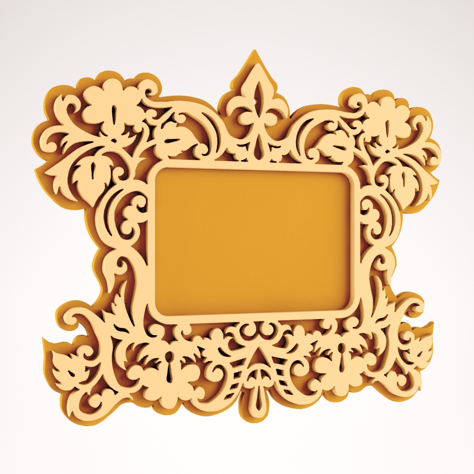 Wooden Mirror Cnc Project Free DXF File Free Vectors