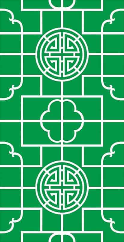 Circular Geometric Hollow Pattern Free Vector Free Vectors