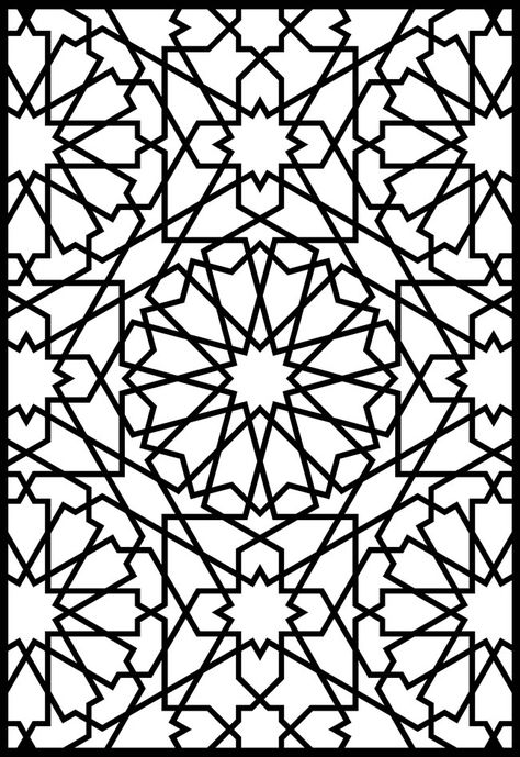 Granada Geometric Pattern Free DXF File Free Vectors