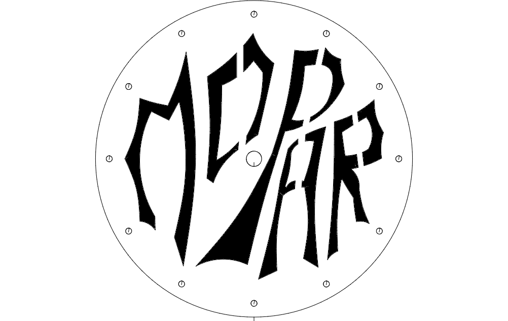 Jasons Clock Df Free DXF File Free Vectors