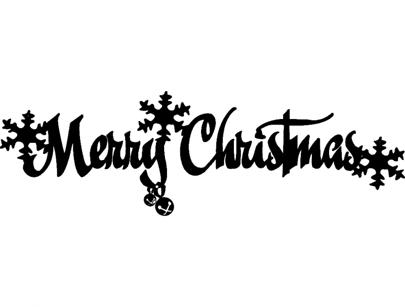 Christmas Hanger 2 Free DXF File Free Vectors